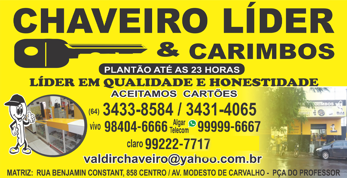 Chaveiro Líder & Carimbos