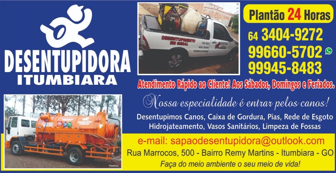 Desentupidora Itumbiara