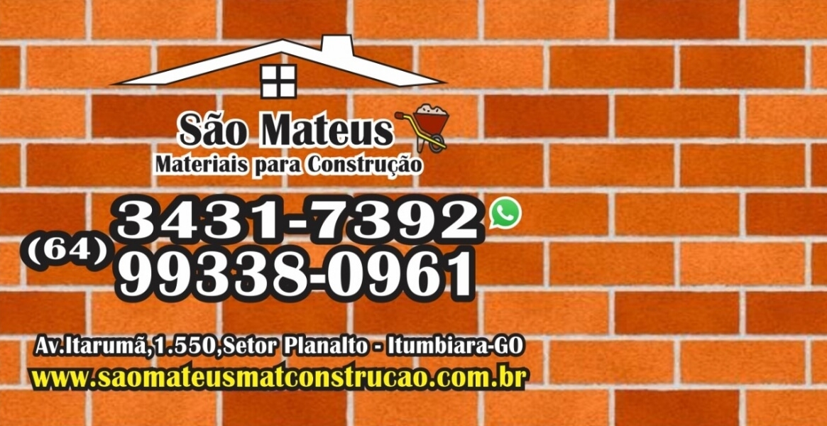 São Mateus Matérias para Construção