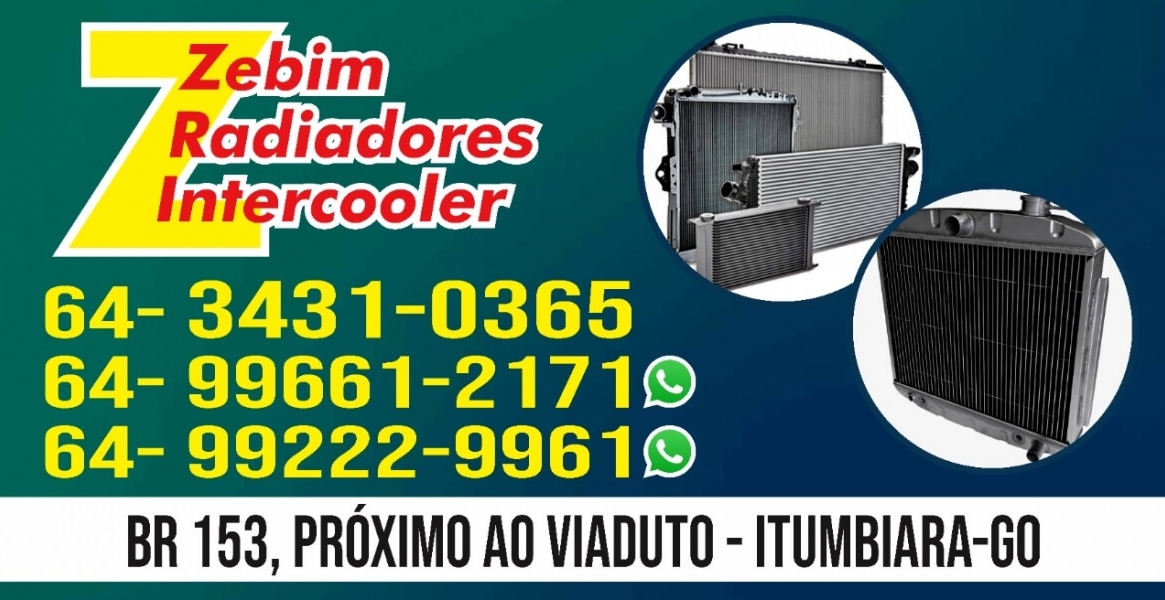 Zebim Radiadores Intercooler