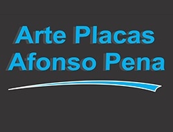 Arte Placas Afonso Pena